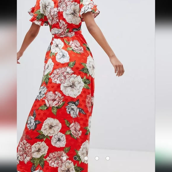 COPY - Asos Floral Dress - Picture 2 of 3